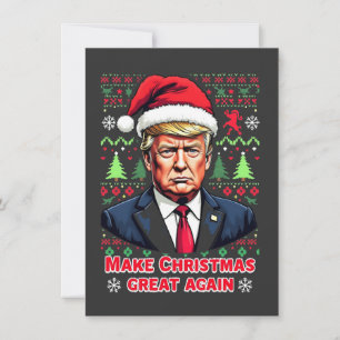 Make Christmas Great Again Hässlicher Weihnachts-P Einladung