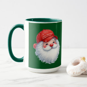 Make Christmas Great Again Maga GOP Weihnachtsmann Tasse
