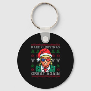 Make Christmas Great Again-trump Weihnachten Lusti Schlüsselanhänger