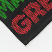 Make Christmas Great Again Xmas Funny Trump Pajama Fleecedecke (Ecke)