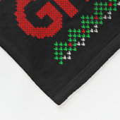 Make Christmas Great Again Xmas Funny Trump Pajama Fleecedecke (Ecke)