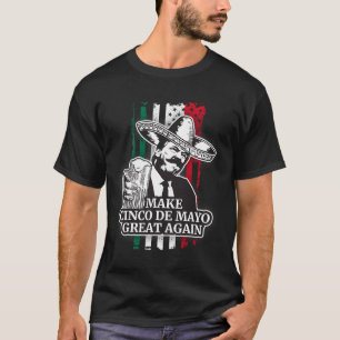 Make Cinco De Mayo Great Again Trump Kostüm T-Shir T-Shirt