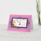 "Make Diva Time"/ Relax Breaaise Recharge Einladung (Vorderseite)