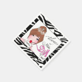 "Make Diva Time"/ Relax / Immer! Serviette (Ecke)