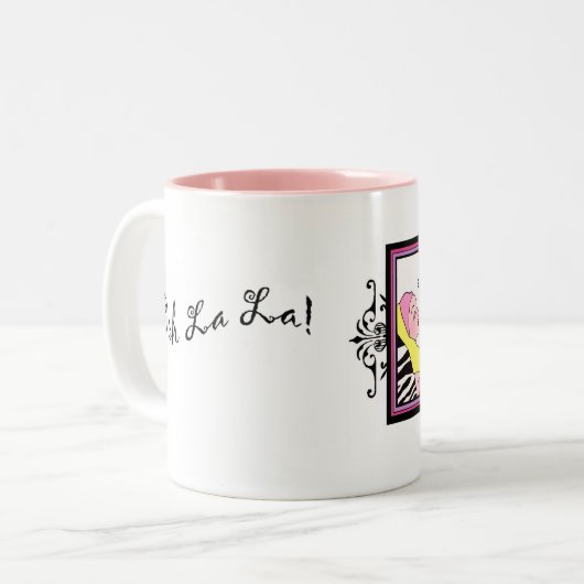 "Make Diva Time"/ Relax Tasse (Vorderseite Links)