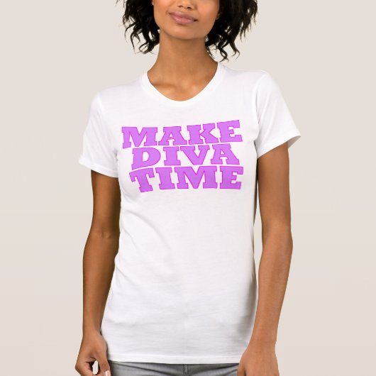 "MAKE DIVA TIME" TANK TOP (Vorderseite)