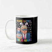 Make Easter Great Again Funny Trump Bunny Spring H Kaffeetasse (Links)