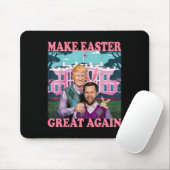 Make Easter Great Again Trump Vance Bunny Hunt 2  Mousepad (Mit Mouse)