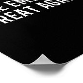 Make Empathy Great Again Kindness Comon Quote Poster (Ecke)