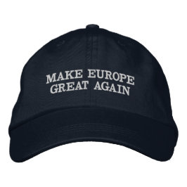 Make Europe Great Again | Bestickte Mütze Baseballkappe
