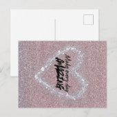 Make every day Amazing Postkarte (Vorne/Hinten)
