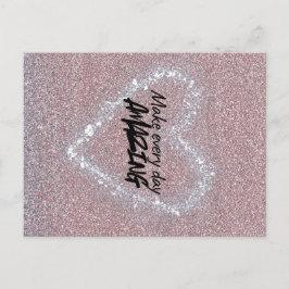 Make every day Amazing Postkarte