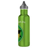 Make Everyday Earth Day Stainless Steel Water Bott Edelstahlflasche (Rechts)