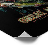 Make Fishing Great Again Lustig B Fischen Donald T Poster (Ecke)