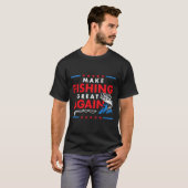 Make Fishing Great Again Lustiger Angler Fischer T-Shirt (Vorne ganz)