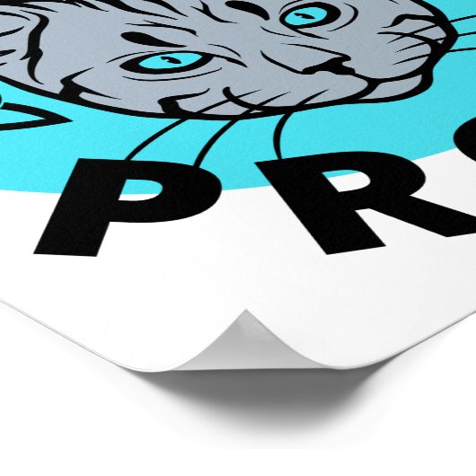 Make Freya Proud Poster (Light Cat Edition) (Ecke)