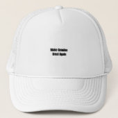 "Make Genuine Great Again" Trucker Hat Truckerkappe (Vorderseite)