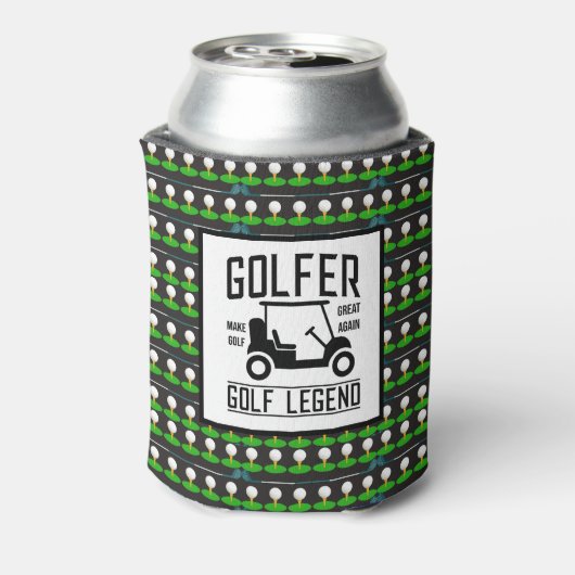 Make Golf Great Again Cooler Dosenkühler (Kanne Rückseite)