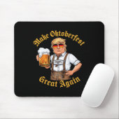 Make Great Again Lustiger Trump Trinkt Bier Prost Mousepad (Mit Mouse)