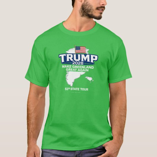 Make Greenland Great Again - T-Shirt (Vorderseite)