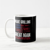 Make Grilling Great Again Lustig Trump Bbq Pit Mas Kaffeetasse (Links)