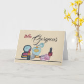 Make-Grußkarte Karte (Gelbe Blume)