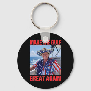 Make Gulf Great Again Amerikas Golf Mexiko Trump  Schlüsselanhänger