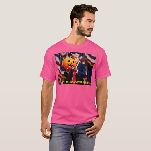Make Halloween Great Again T-Shirt (Vorne ganz)