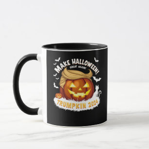Make Halloween Great Away Trumpkin Tasse
