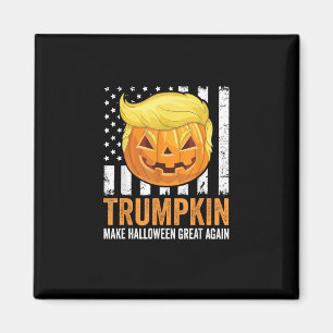 Make Halloween Great wieder Trumpkin Funny Hair Pu Magnet