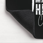 Make Heaven Crowded Christian Faith Design Evangel Mousepad (Ecke)