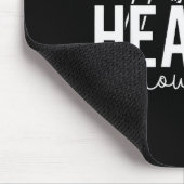 Make Heaven Crowded Cross Christian Faith Bible Wo Mousepad (Ecke)