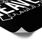 Make Heaven Crowded Cross Christian Faith Bible Wo Poster (Ecke)