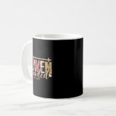 Make Heaven Crowded Cross - Minimalist Christian R Kaffeetasse (Vorderseite Links)