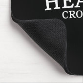 Make Heaven Crowded Cross - Minimalist Christian R Mousepad (Ecke)