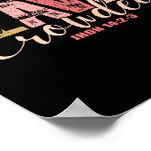 Make Heaven Crowded Cross - Minimalist Christian R Poster (Ecke)