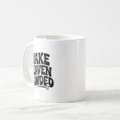 Make Heaven Crowded Men And Women Jesus Bible Chri Kaffeetasse (Vorderseite Links)