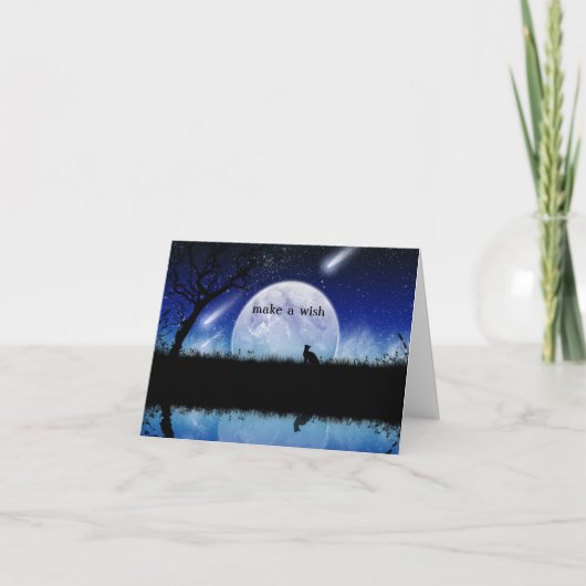 Make in Wish haben wir Star Birthday Card Karte (Vorderseite)