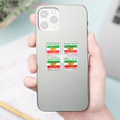 Make Iran Great Again Persisch II Aufkleber (Telefon)