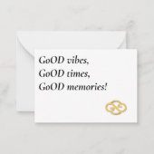 Make it a GoOD day! Mitteilungskarte (Vorderseite)