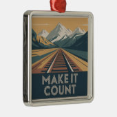 Make It Count Ornament Aus Metall (Rechts)