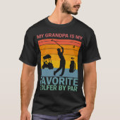 Make it Dad’s best day on the course — T-Shirt (Vorderseite)