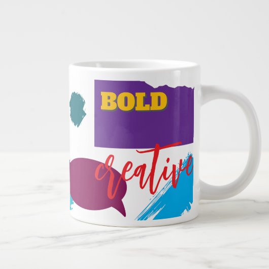 Make it Happen!  Jumbo-Tasse (Rechts)