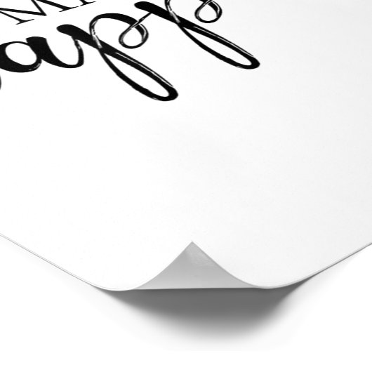 Make It Happen Motivational  Poster (Ecke)