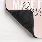 Make It Happen Personalized Mouse Pad – Feminine C Mousepad (Ecke)
