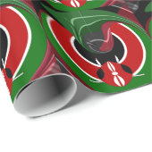 Make it Kenyan Hakuna Matata Geschenkpapier (Rolleneckpunkt)