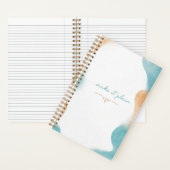 "Make it Plain" Blank Lined Journal with scripture Notizblock (Innen)