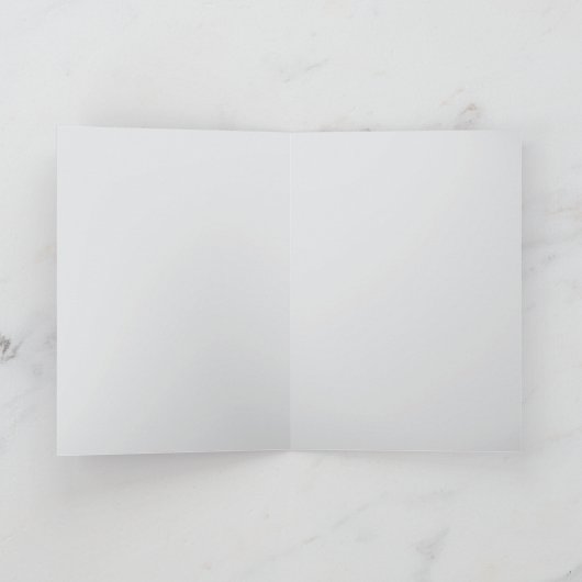 Make It Yours: Custom Folded Christmas Card Karte (Innenseite)