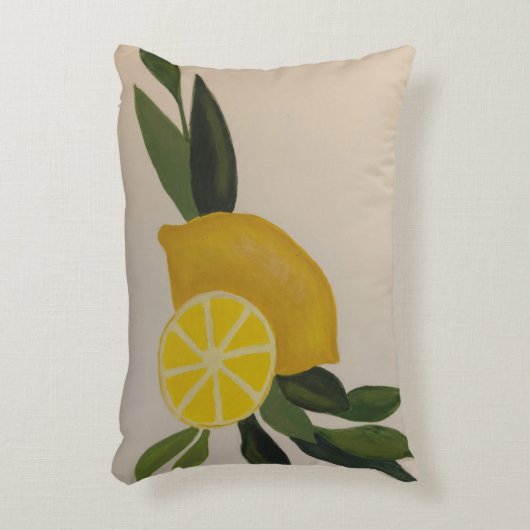 Make Lemonade Dekokissen (Vorderseite(Vertikal))