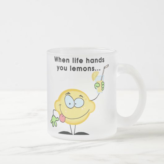 Make Lemonade Mattglastasse (Rechts)